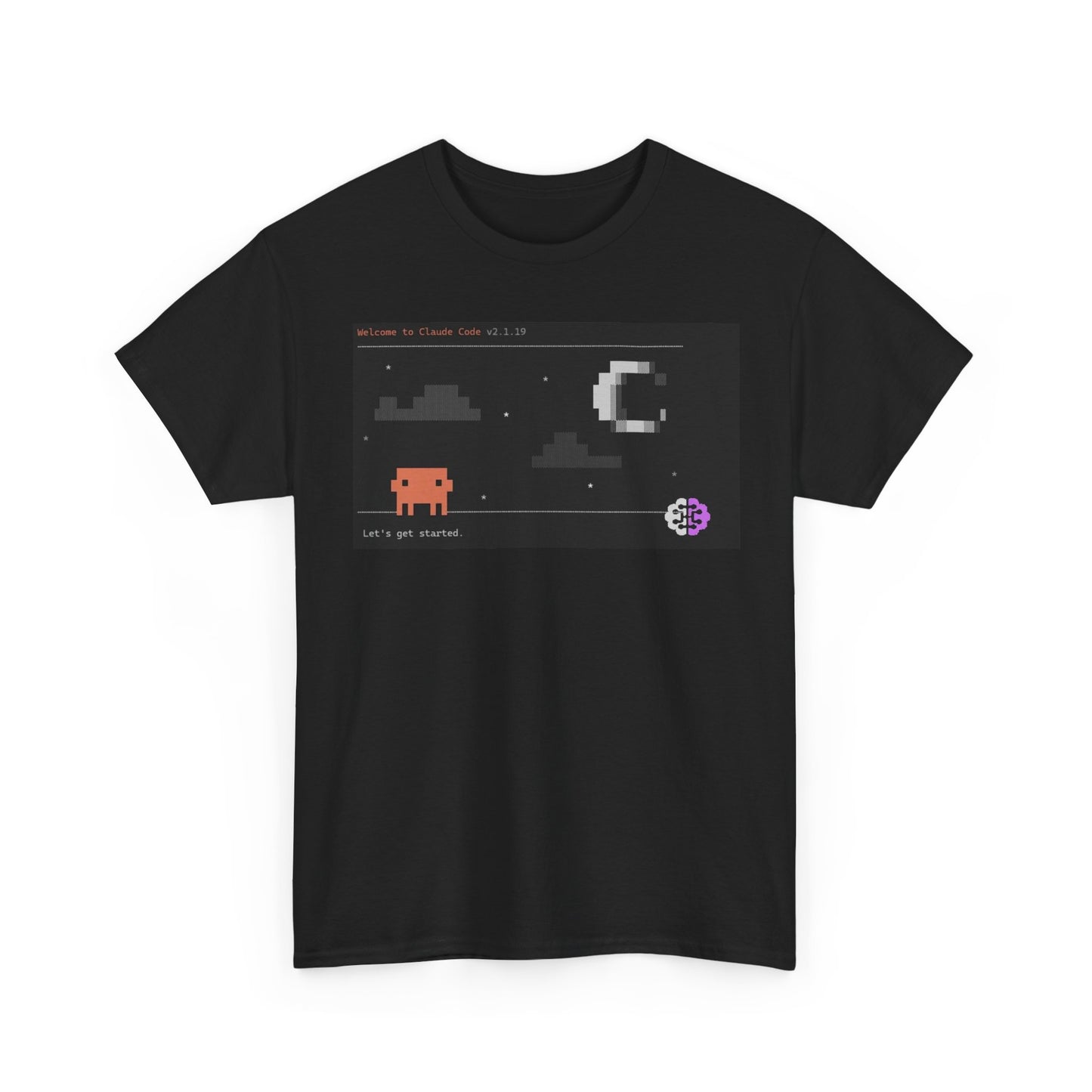 T-Shirt — Claude Code — Lets get started